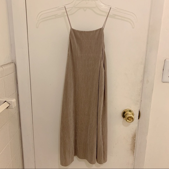 Kimchi Blue Accordion Pleat Square-Neck Dress - Picture 3 of 3